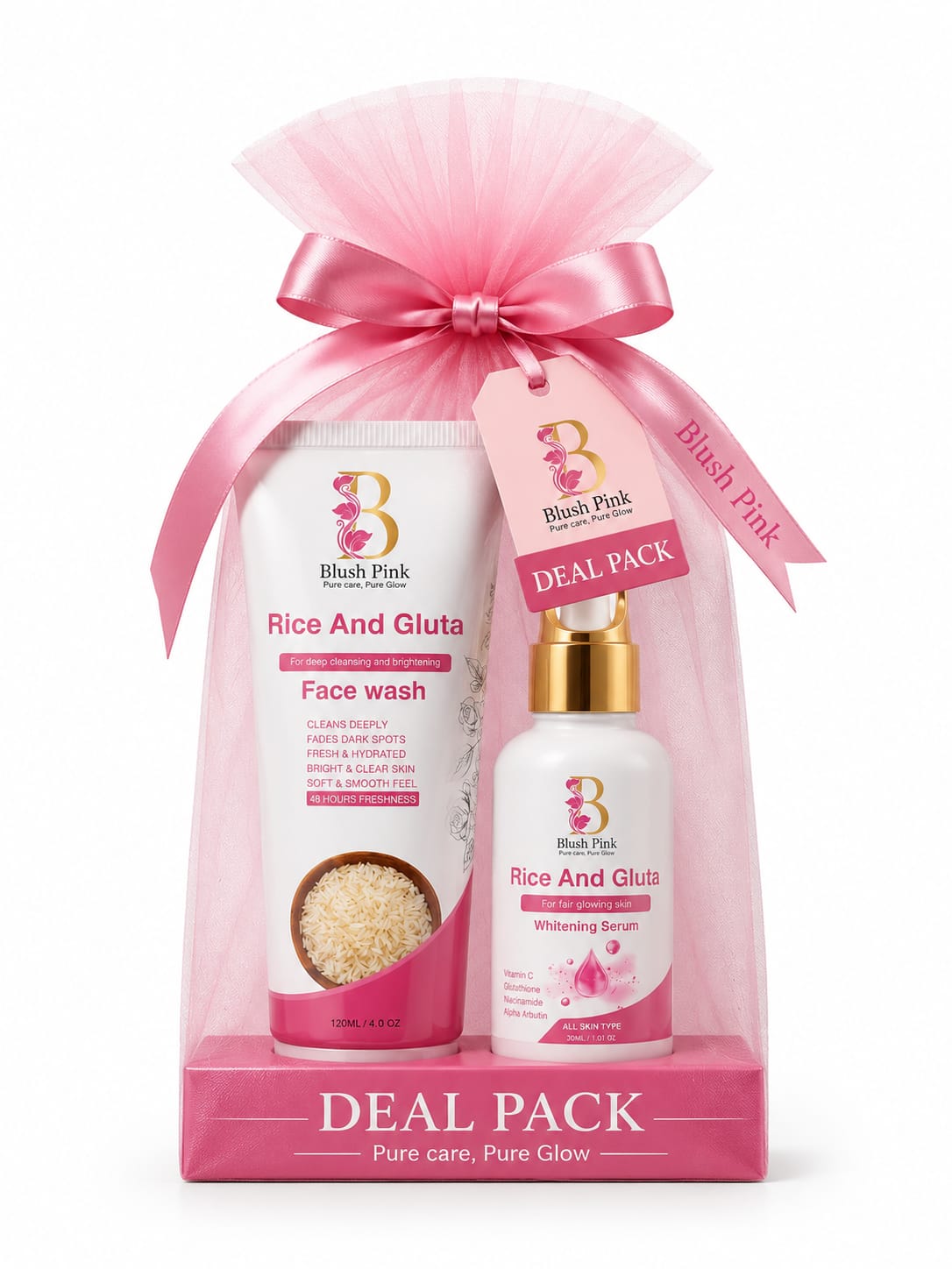 Face Wash 120 ml + Whitening Serum 30 ml