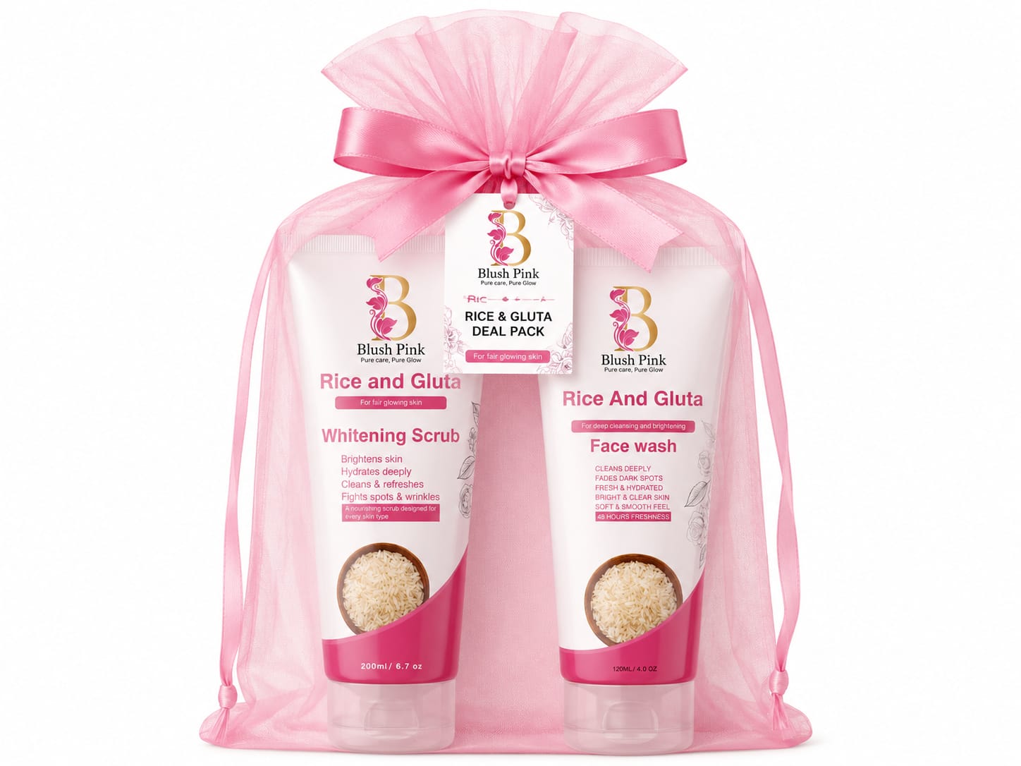 Face Wash 120 ml +Whitening Scrub 200 ml